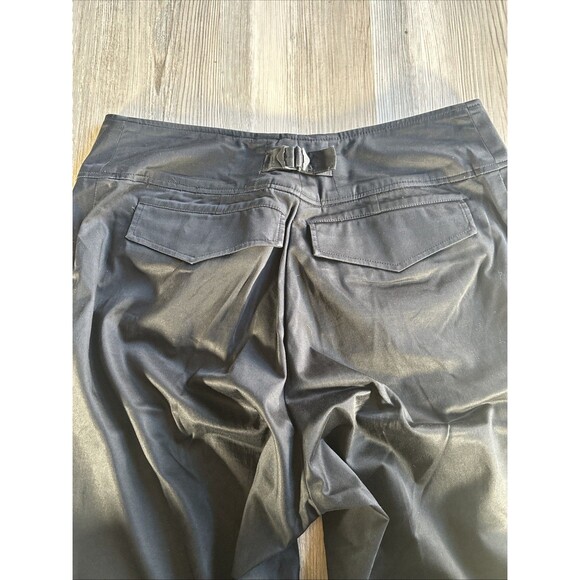 Mihoko Saito Black Dress Long Flare Pants Japanese Size 42 - Picture 9 of 11